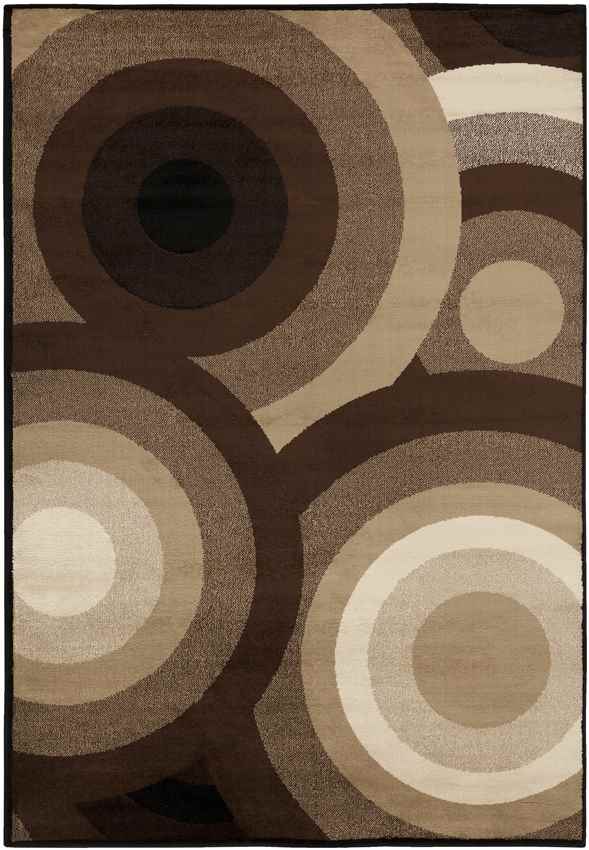 Gibsons Modern Dark Brown Area Rug