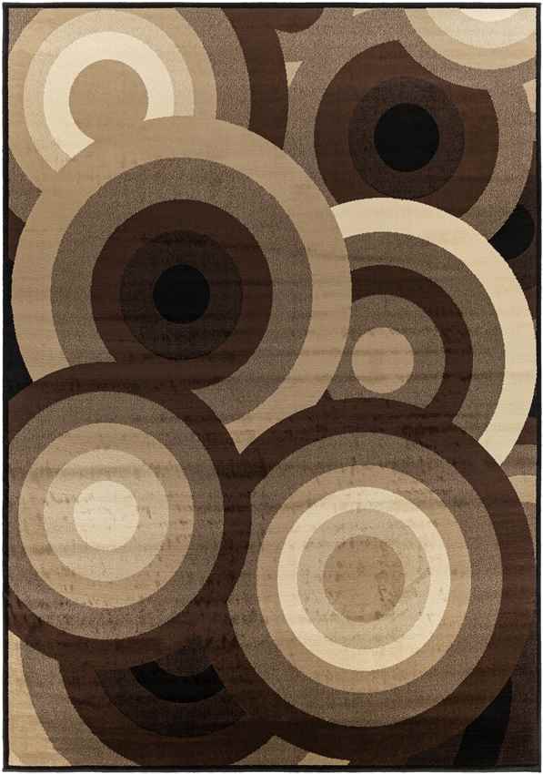 Gibsons Modern Dark Brown Area Rug