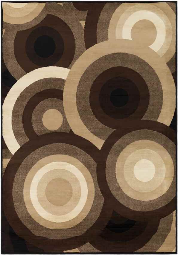 Gibsons Modern Dark Brown Area Rug