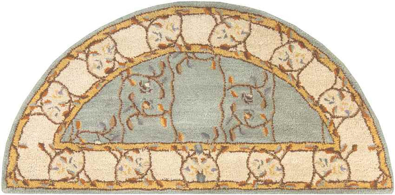 Golden Traditional Sage Area Rug