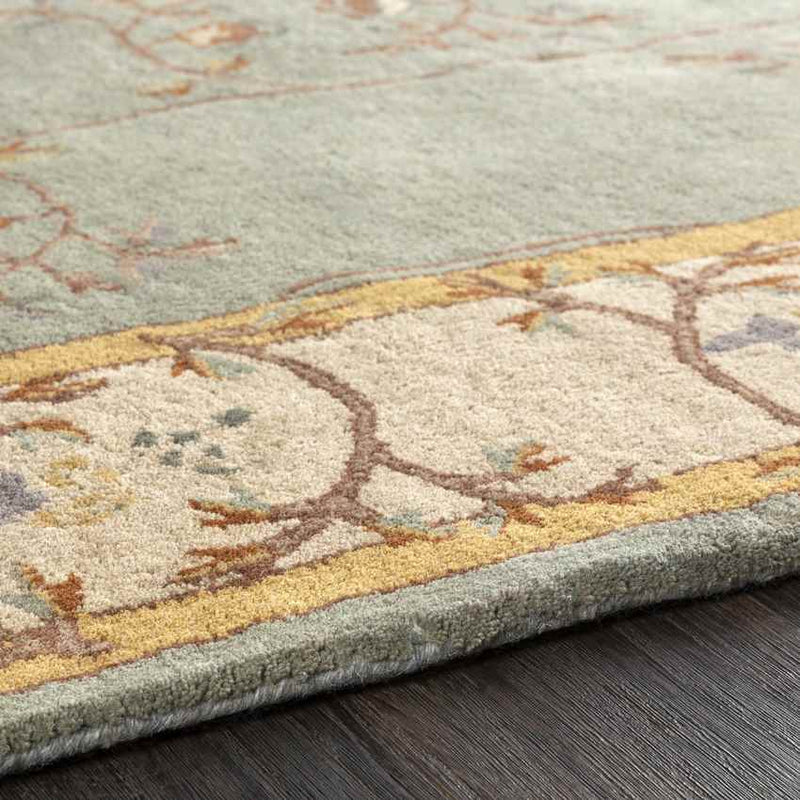 Golden Traditional Sage Area Rug