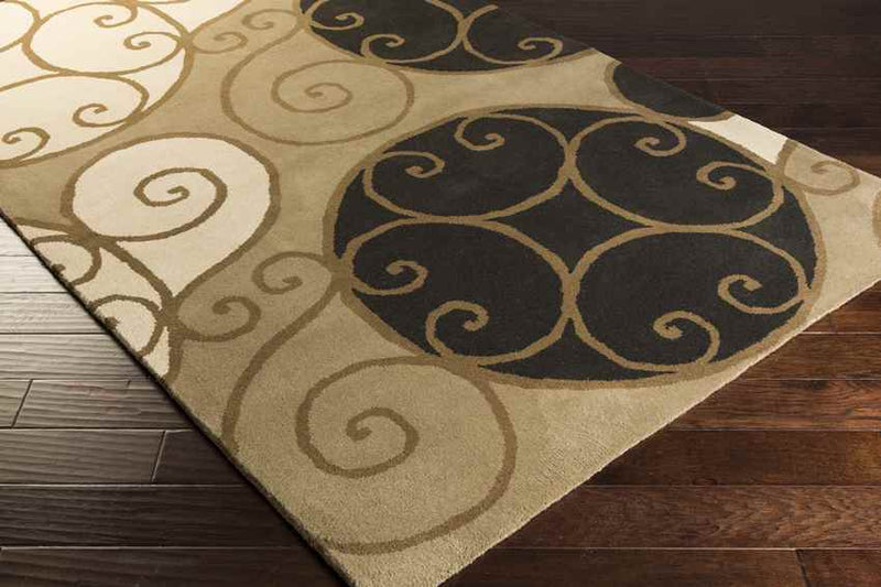 Osoyoos Modern Khaki Area Rug