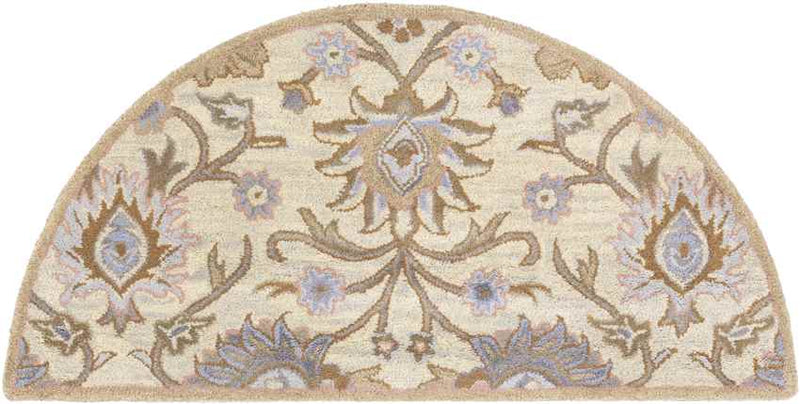 Eckville Traditional Cream Area Rug