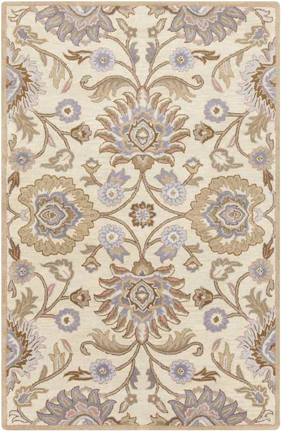 Eckville Traditional Cream Area Rug