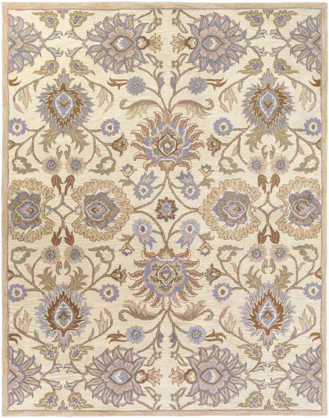 Eckville Traditional Cream Area Rug