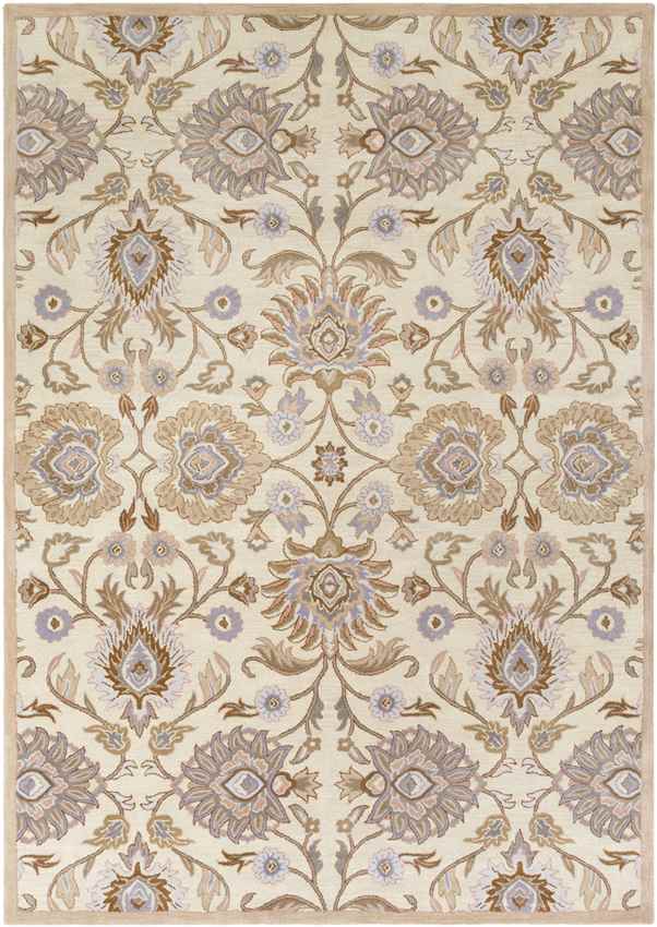 Eckville Traditional Cream Area Rug