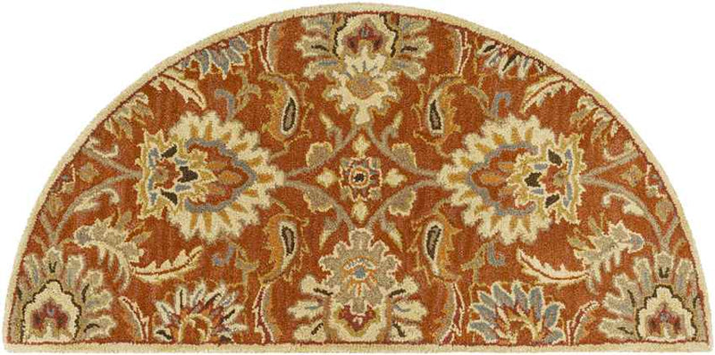 Lyon Traditional Camel Area Rug