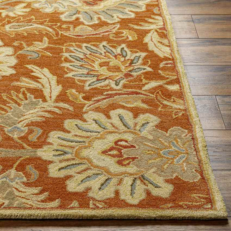 Lyon Traditional Camel Area Rug