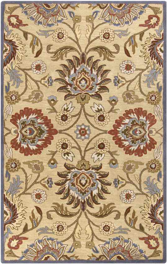 Eckville Traditional Ivory Area Rug