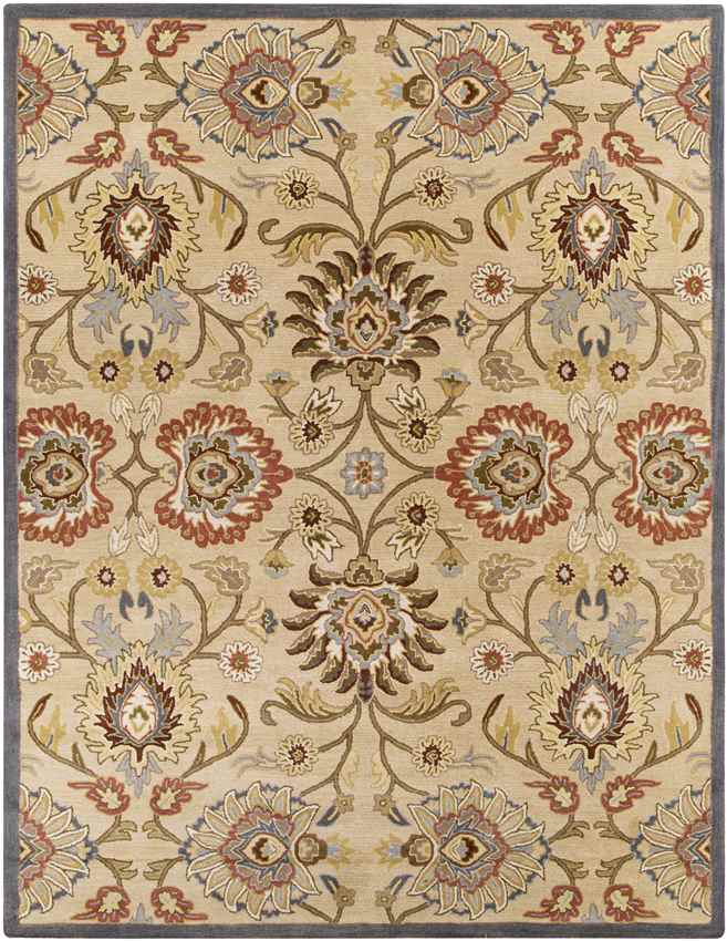 Eckville Traditional Ivory Area Rug