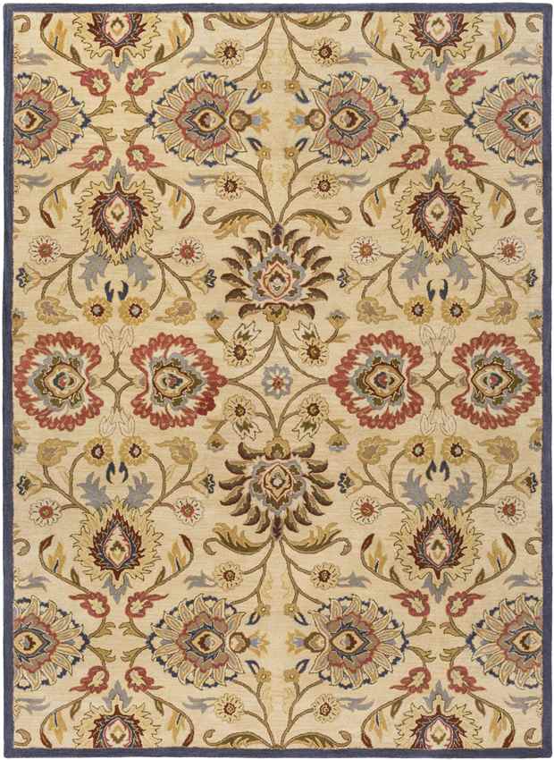 Eckville Traditional Ivory Area Rug