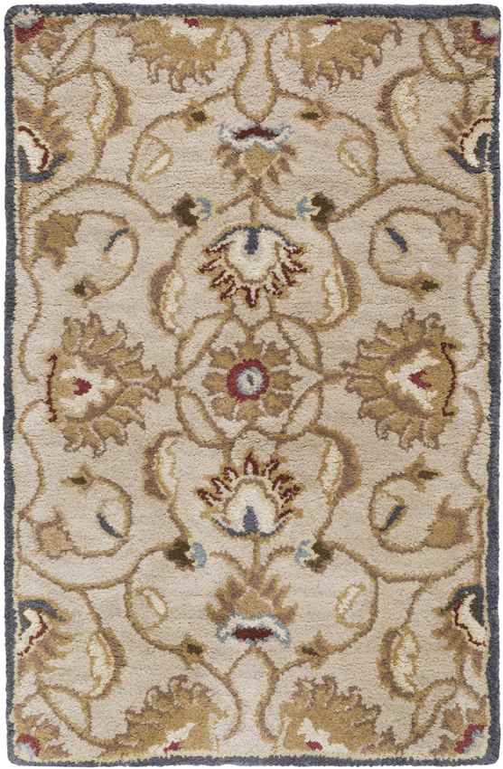 Hanna Traditional Butter Area Rug