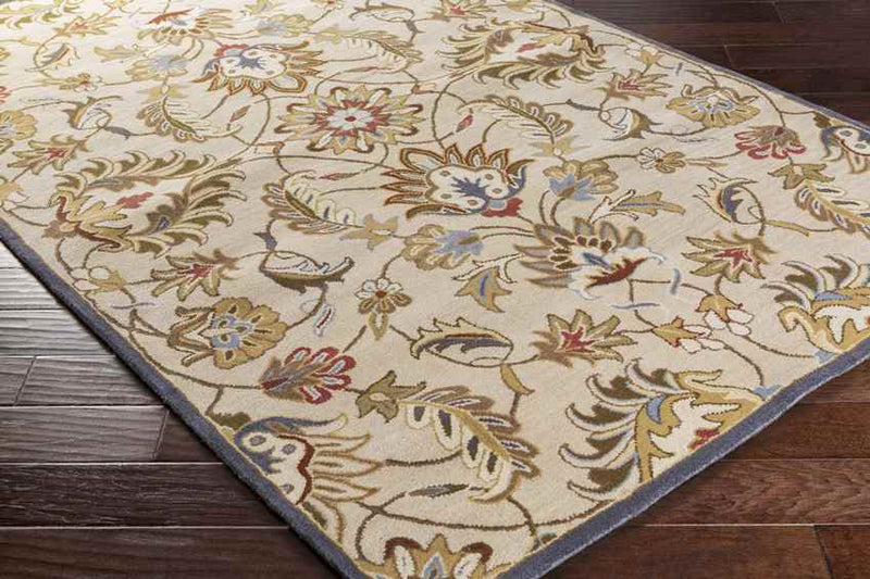 Hanna Traditional Butter Area Rug