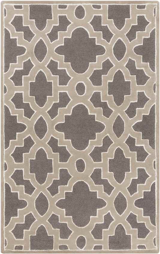 Aveyron Modern Medium Gray Area Rug