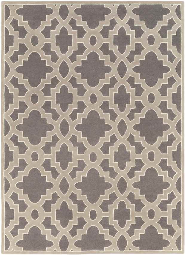 Aveyron Modern Medium Gray Area Rug