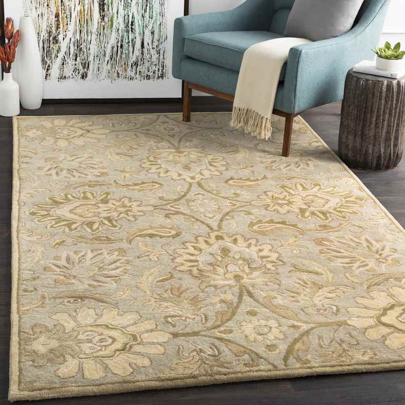 Lyon Traditional Sage Area Rug