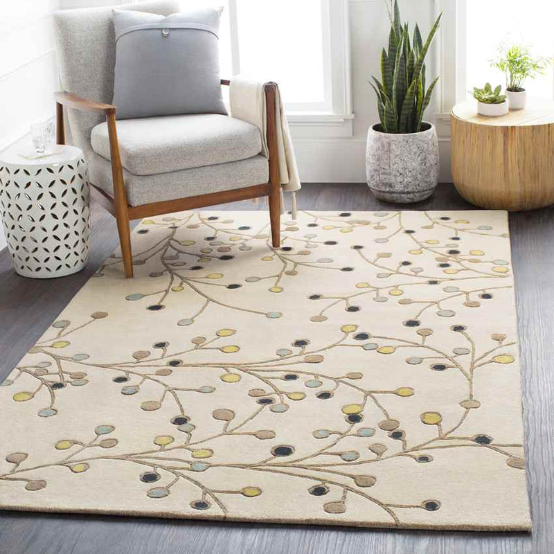 Le Havre Cottage Khaki Area Rug