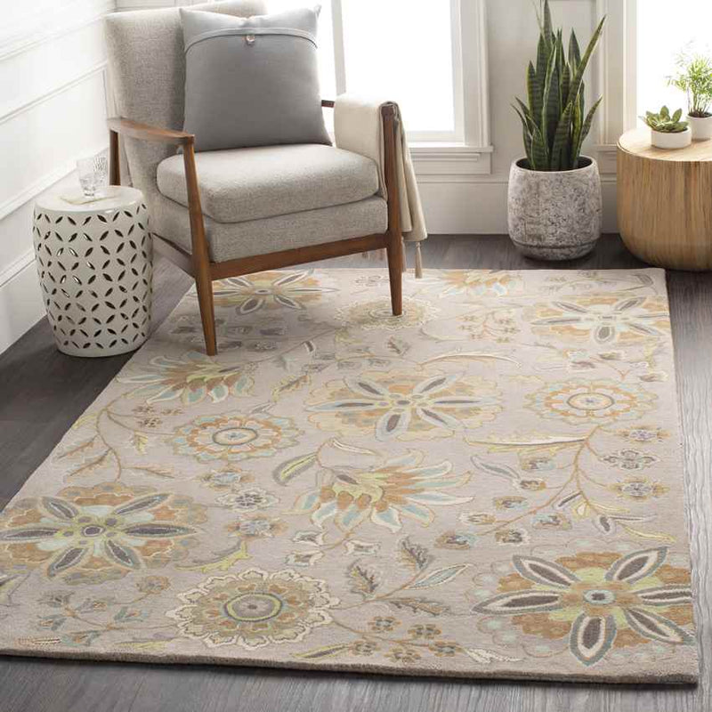 Granum Cottage Sky Blue Area Rug