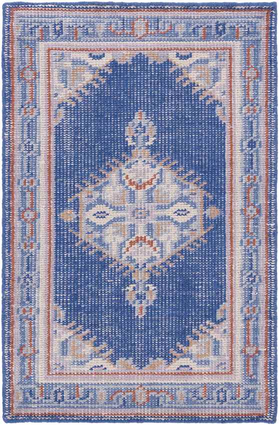 Chieti Traditional Dark Blue Area Rug