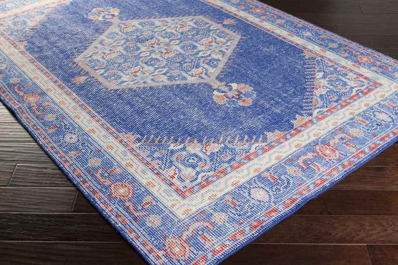 Chieti Traditional Dark Blue Area Rug