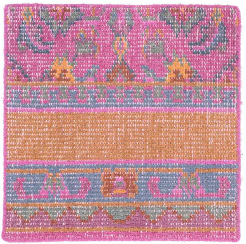 Scafati Traditional Fuschia Area Rug