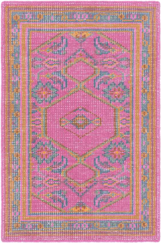 Scafati Traditional Fuschia Area Rug