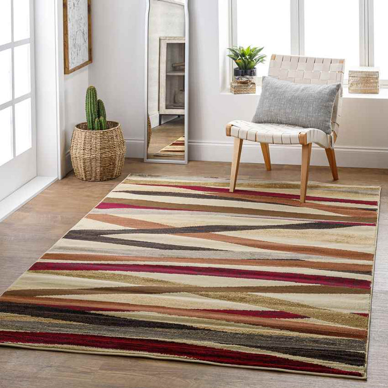 Biberbach Modern Camel Area Rug