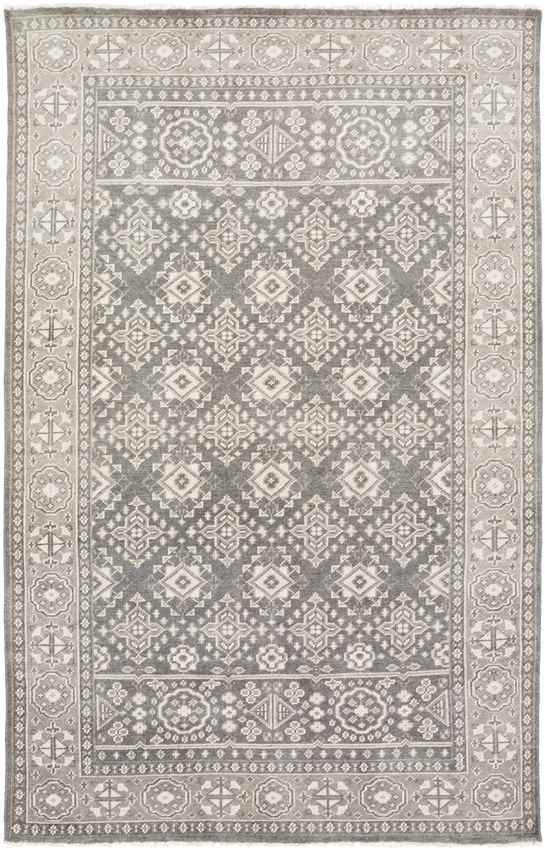 Minitonas Traditional Medium Gray Area Rug