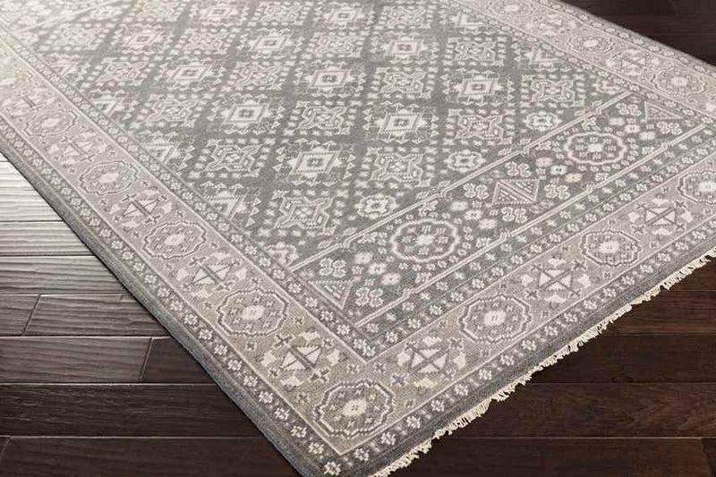 Minitonas Traditional Medium Gray Area Rug