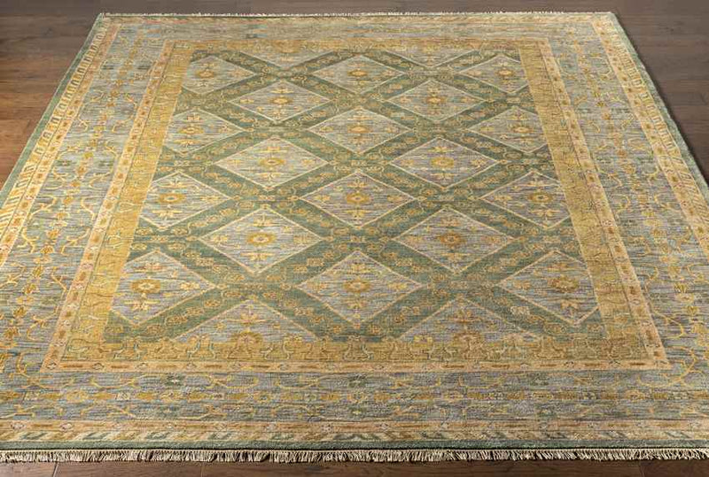 Oak Lake Traditional Sage Area Rug