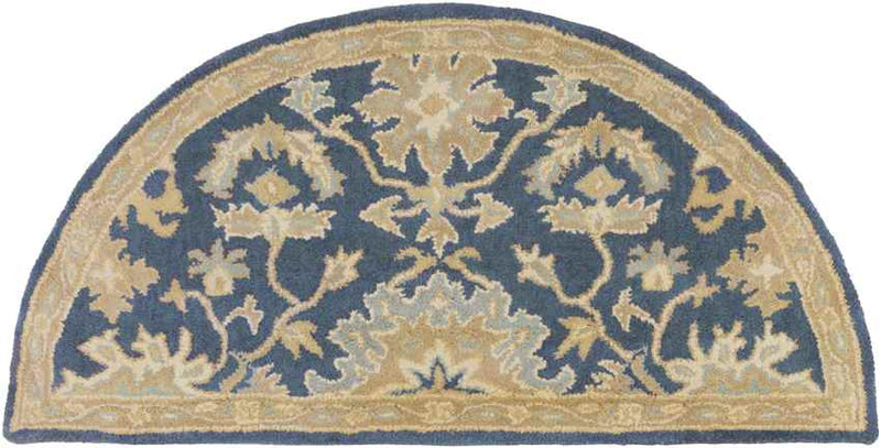 Roblin Traditional Navy Area Rug