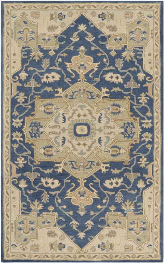 Roblin Traditional Navy Area Rug