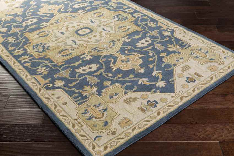 Roblin Traditional Navy Area Rug