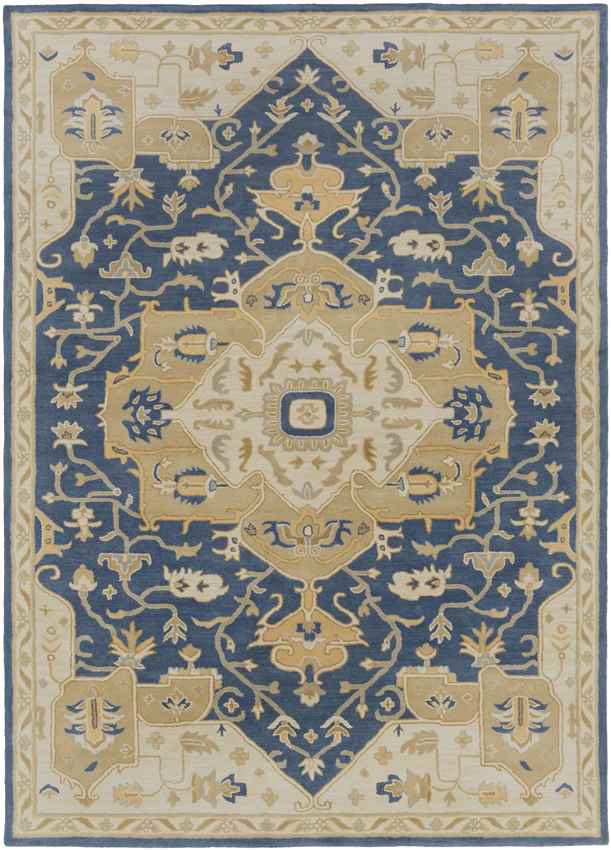 Roblin Traditional Navy Area Rug