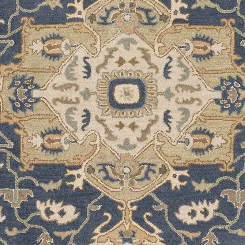 Roblin Traditional Navy Area Rug