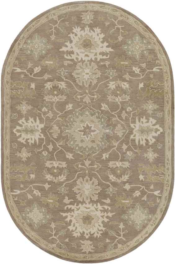 Marseille Traditional Camel Area Rug