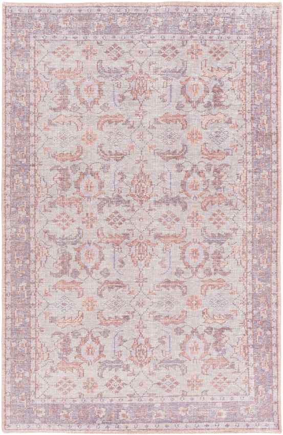 Treherne Traditional Purple Area Rug