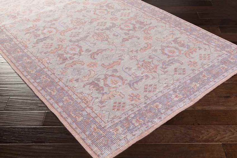 Treherne Traditional Purple Area Rug