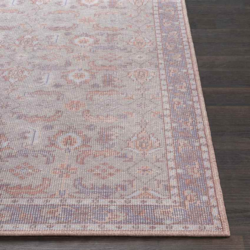 Treherne Traditional Purple Area Rug