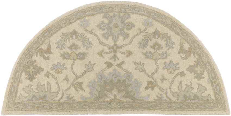 Ness Traditional Beige Area Rug