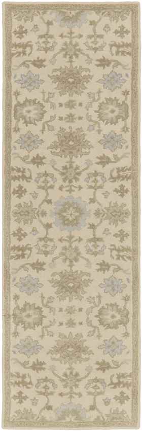 Ness Traditional Beige Area Rug