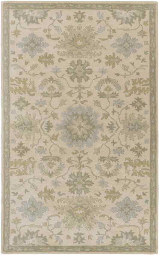 Ness Traditional Beige Area Rug