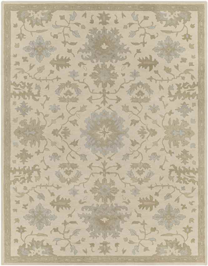 Ness Traditional Beige Area Rug