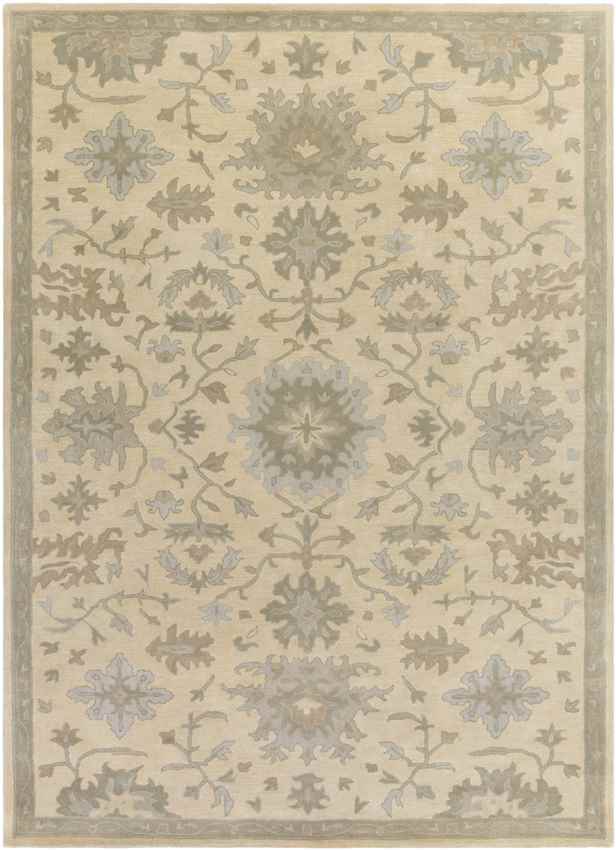 Ness Traditional Beige Area Rug