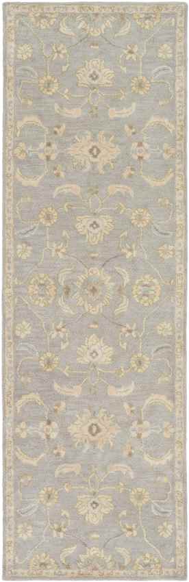 Caraquet Traditional Light Gray Area Rug