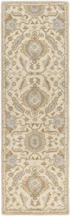 Nackawic Traditional Beige Area Rug