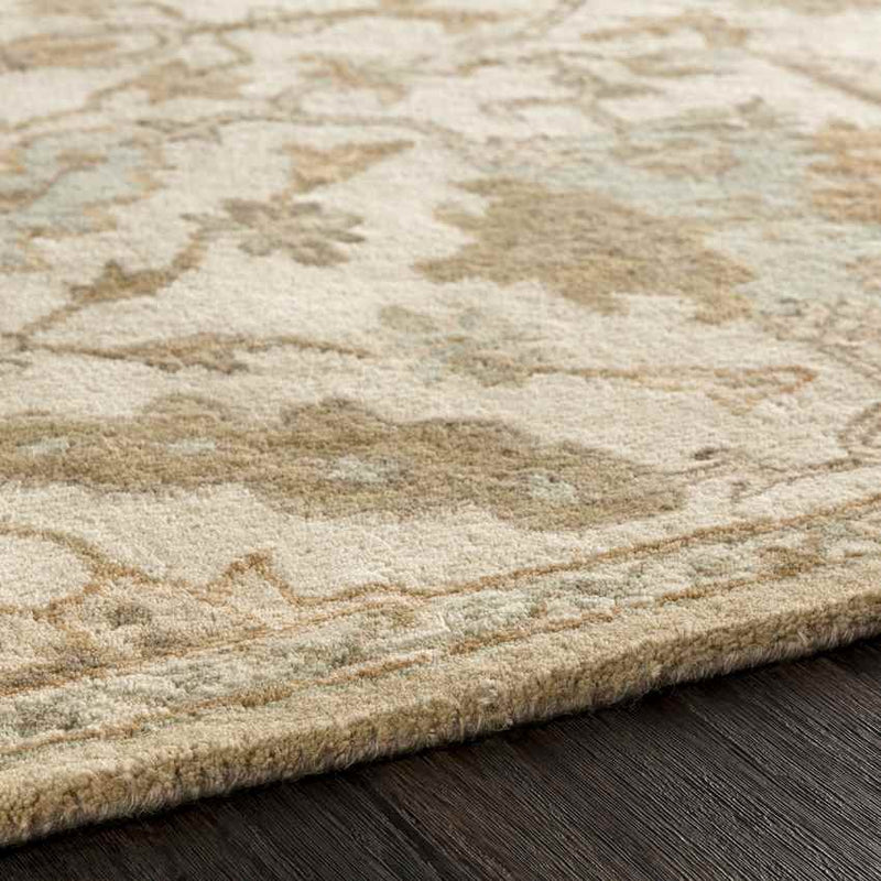 Nackawic Traditional Beige Area Rug