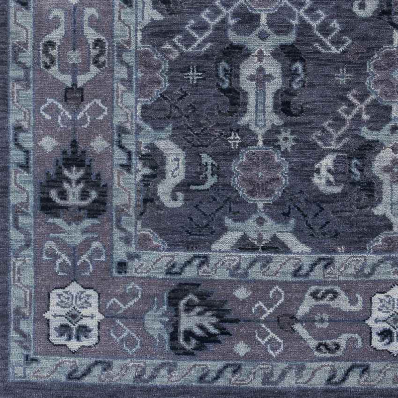 Alma Traditional Navy Area Rug