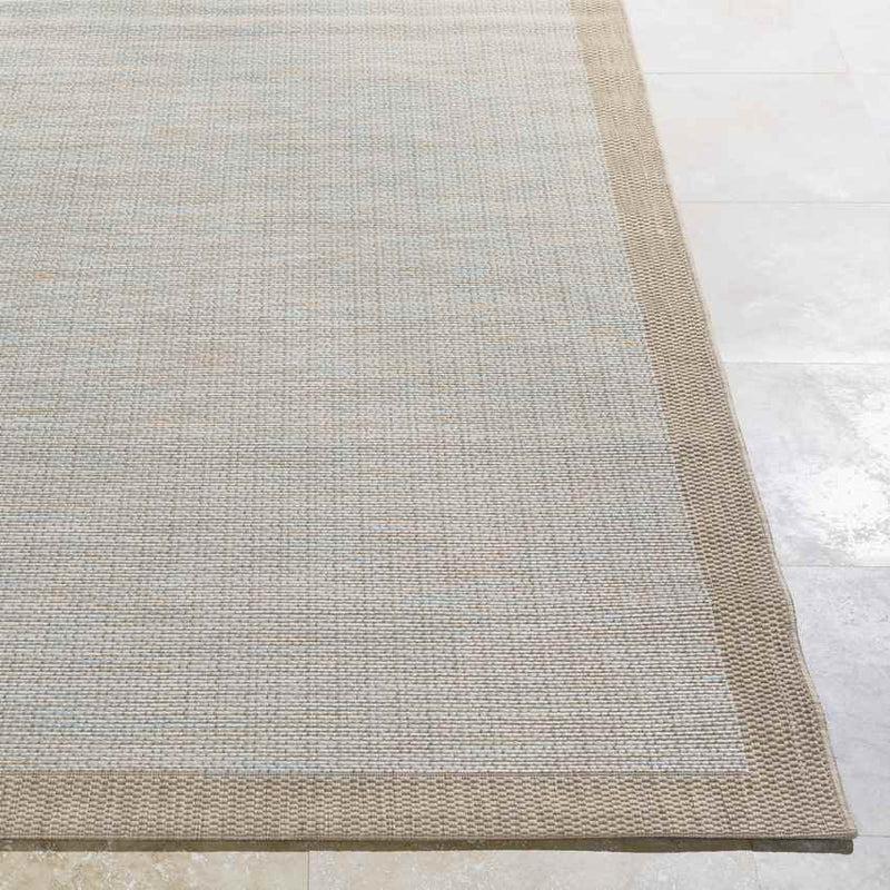 Auxerre Modern Sky Blue Area Rug