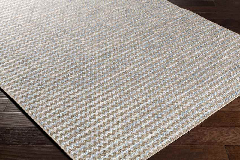 Cap-Pele Modern Sky Blue Area Rug